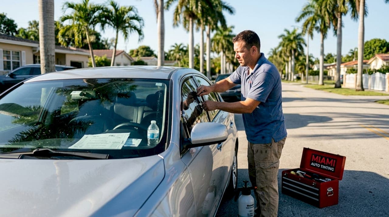 Miami mobile tint FAQs: your top questions answered