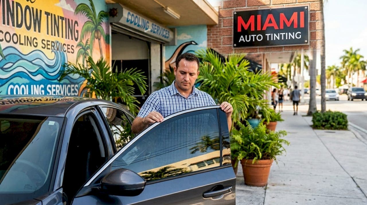 Defining window tint grades: The Miami car owner's guide