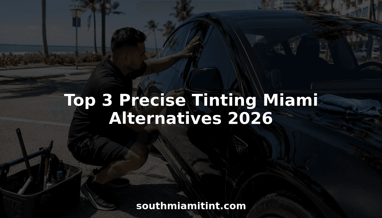 Top 3 Precise Tinting Miami Alternatives 2026