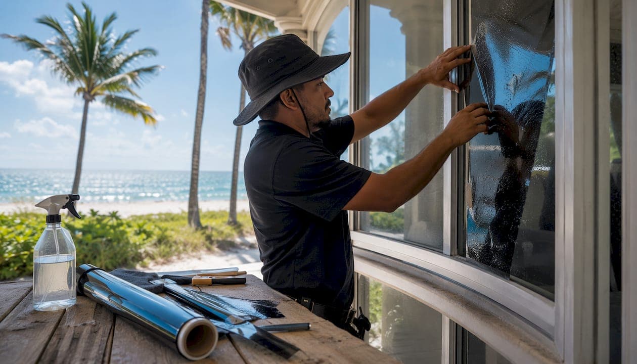 Workflow for Multi-Pane Tinting: Miami-Dade Install Guide